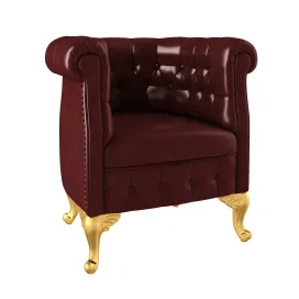Chesterfield armchair